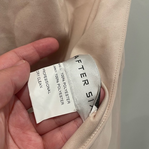 After Six High Neck Halter Backless Maxi‎ Dress Size 16 - Picture 10 of 11